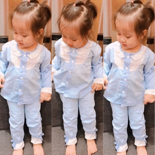 Bộ pizama bé gái