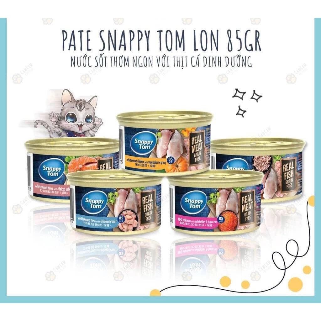 Pate Lon Snappy Tom Premium 85g