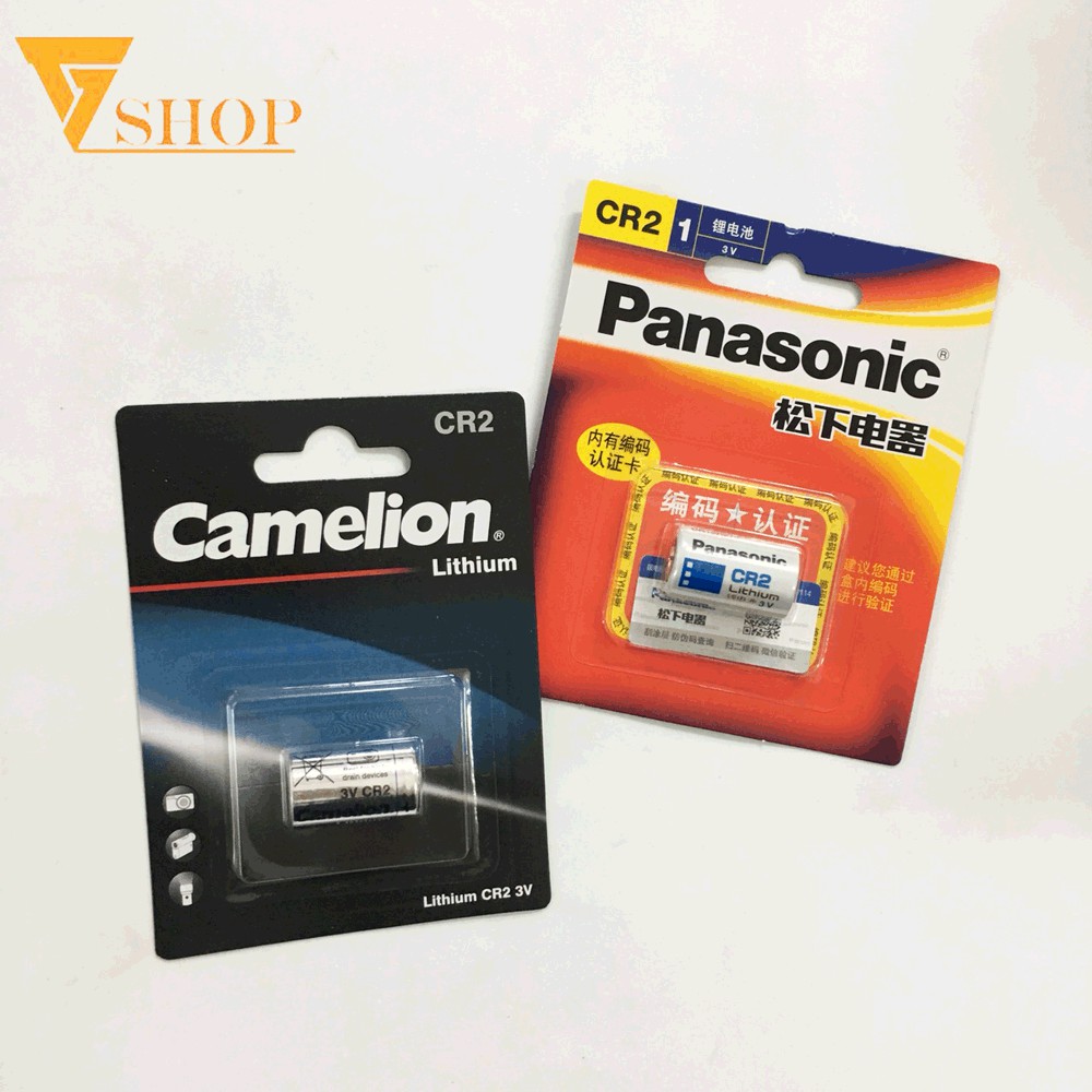 1 Vỉ Pin CR2 Lithium Chính Hãng Camelion, Panasonic