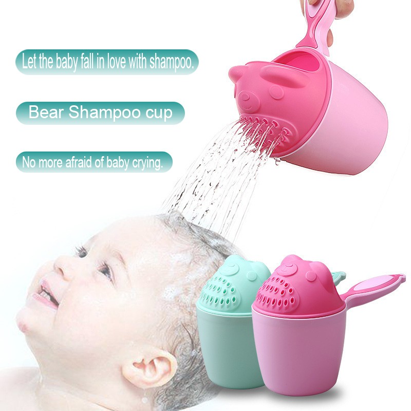 Baby Bath Tool Bath Cup Phim hoạt hình Scoop Cup