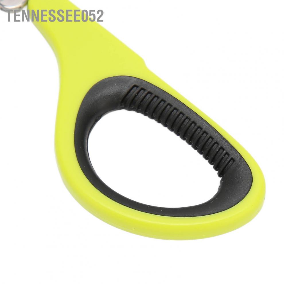 Tennessee052 Pet Nail Clipper Stainless Steel Ergonomics Streamlined Design Claw Trimmer for Small Cats Dogs Green Black