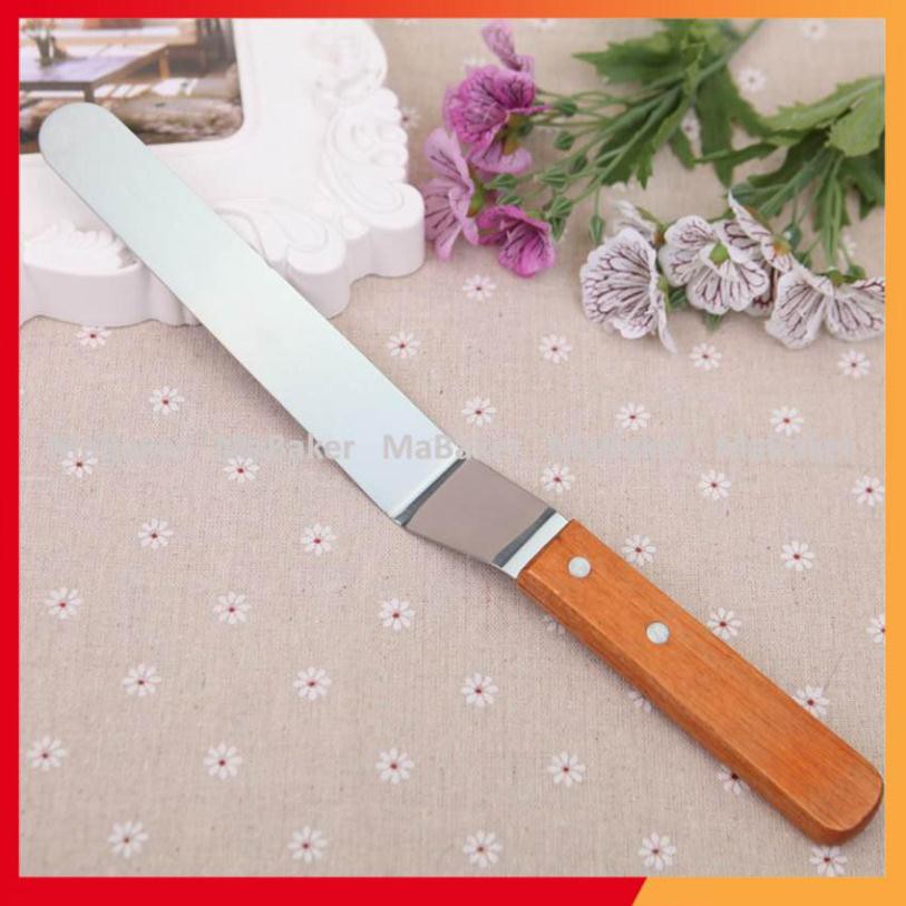 Dao chà láng gấp khúc bằng thép không gỉ cao cấp 8 inch, 10 inch - MaBaker