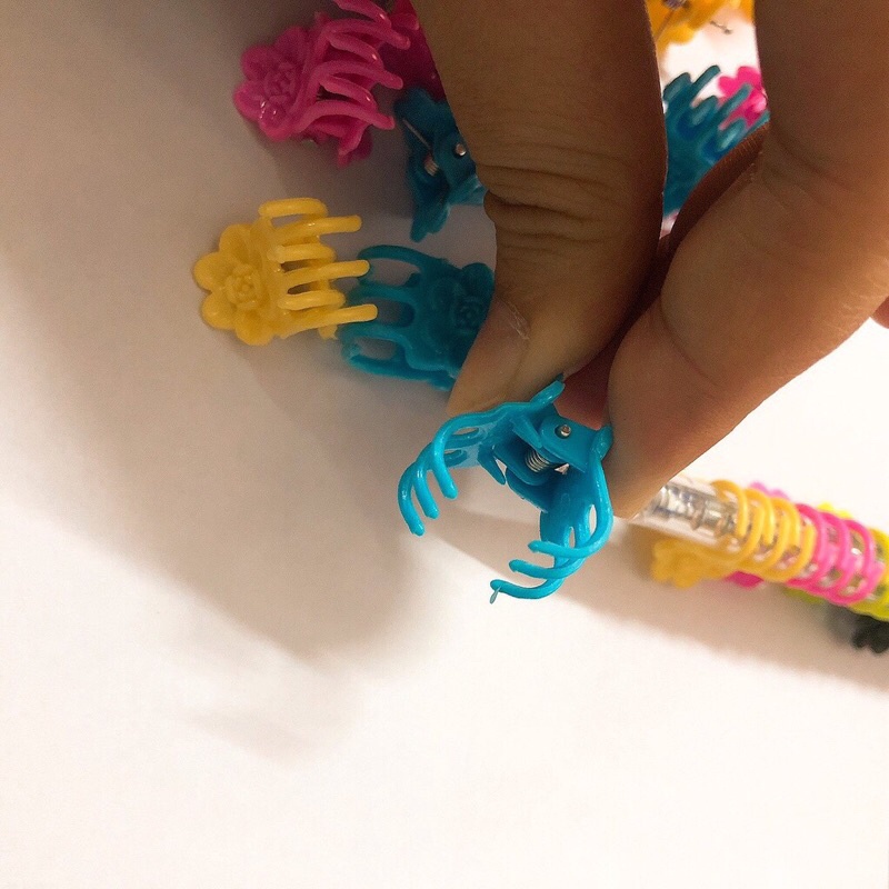 Sét 20 Cái Kẹp Bướm trồng lan mix 7 màu size nhỏ siêu xinh