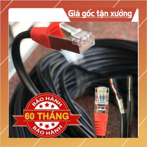 Dây mạng ngoài trời 50m ,40m ,30m ,20m ( bấm sẵn 2 đầu )