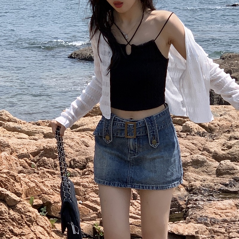 COZOK Áo dệt kim không tay 4 màu sắc chọn lựa thời trang cho nữ