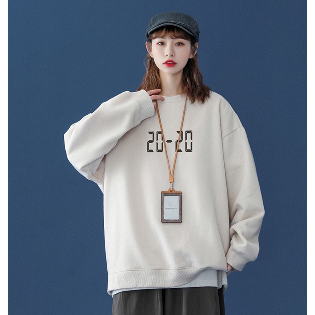 Áo sweater Nỉ - Nam Nữ Unisex - phong cách Ulzzang, Form Rộng Tay Bồng - Chất Nỉ Bông Hàng Xuất Dày Đẹp | BigBuy360 - bigbuy360.vn