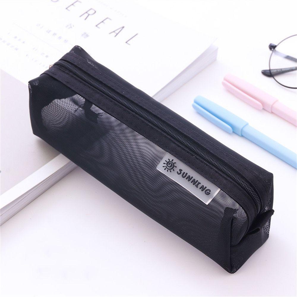 Túi Lưới Đựng Bút Trong Suốt Sức Chứa Lớn Tiện Dụng Cho Học Sinh