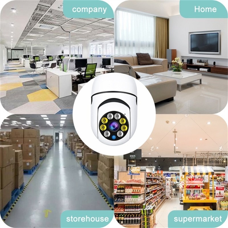 Camera IP Ốp trần mini X8700 xoay 360 độ siêu nét 2.0Mp chuẩn FullHD tích hợp đèn LED có màu ban đêm