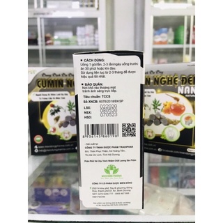 CUMIN NANO NGHỆ ĐEN HỖ TRỢ ĐAU DẠ DÀY