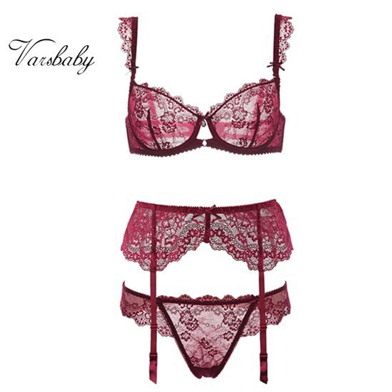 Đồ lót hai mảnh màu trơn thiết kế gợi cảm thời trang Varsbaby | BigBuy360 - bigbuy360.vn