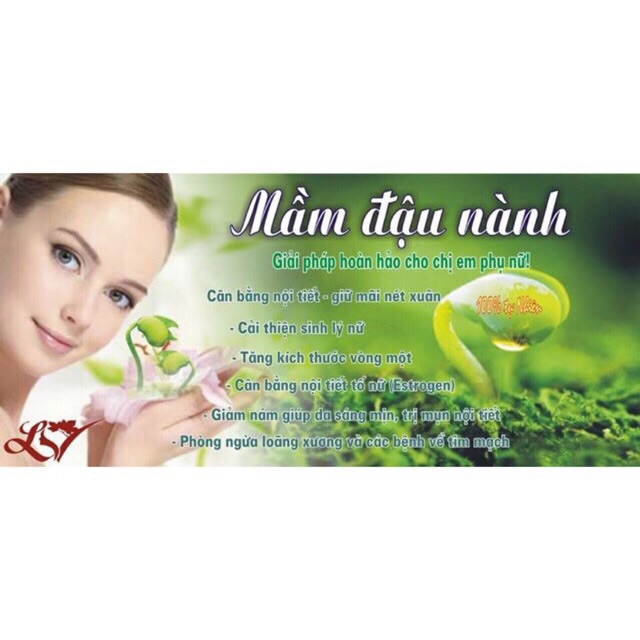 1 kg mầm đậu nành dinh dưỡng