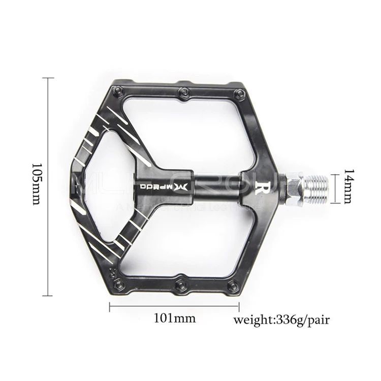 Pedan Bàn Đạp Xe Đạp, Pedal Thay Thế Cho Xe Đạp Thể Thao Địa Hình Nhôm Siêu Nhẹ Chống Trượt Cho Xe Đạp MTB MLH