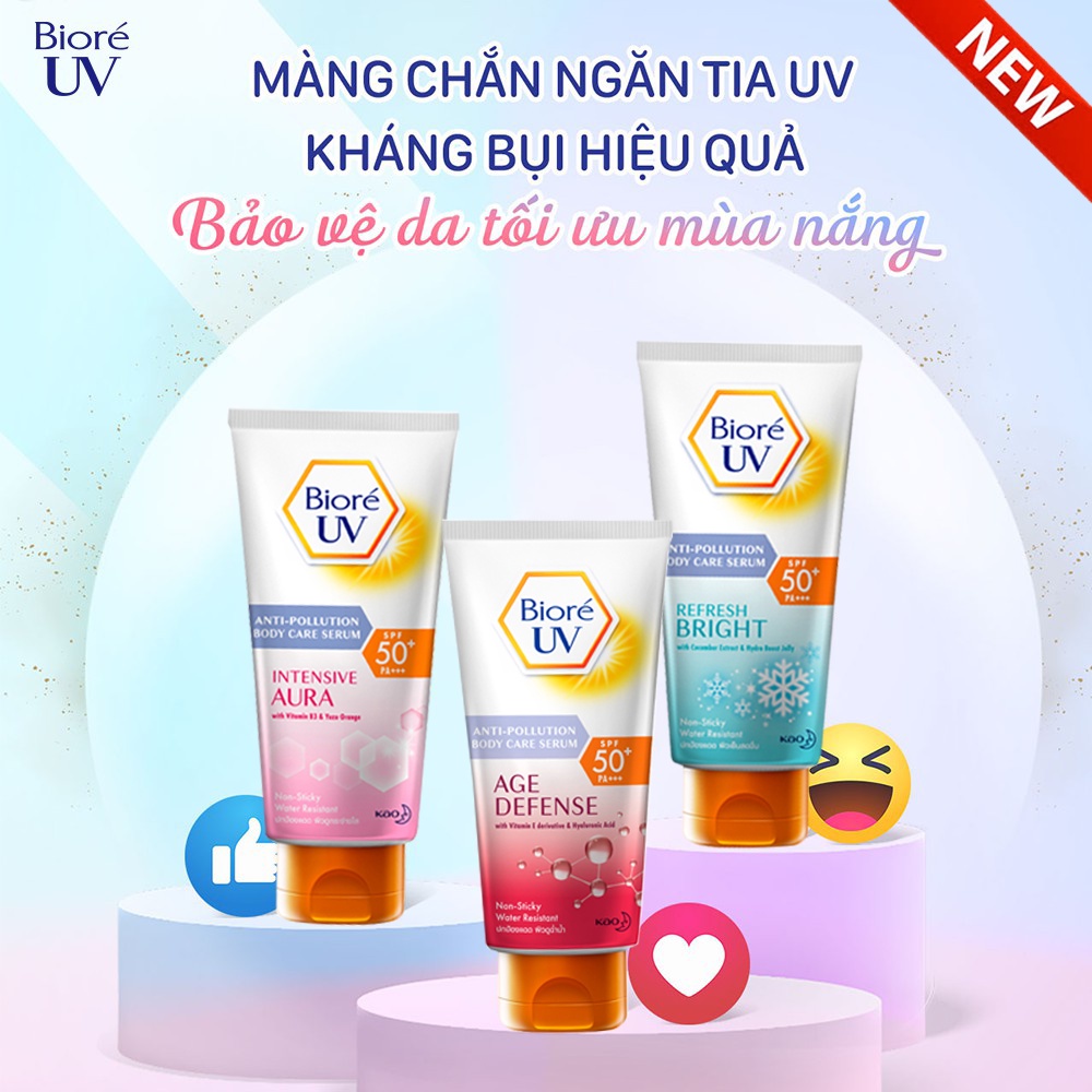 Kem Chống Nắng Biore UV Body Intensive White SPF50