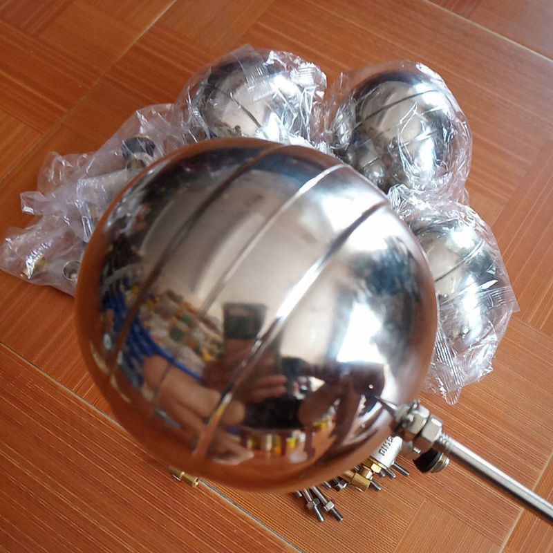 Phao cơ inox 304 chống rỉ sét ren 21 thông dụng dùng cho nước sạch