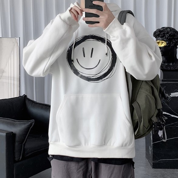 Áo hoodie đơn giản trẻ trung thời trang dành cho cả nam và nữ | BigBuy360 - bigbuy360.vn