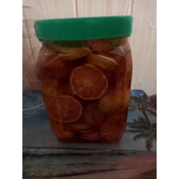 mật ong chanh đào nhà làm 2kg