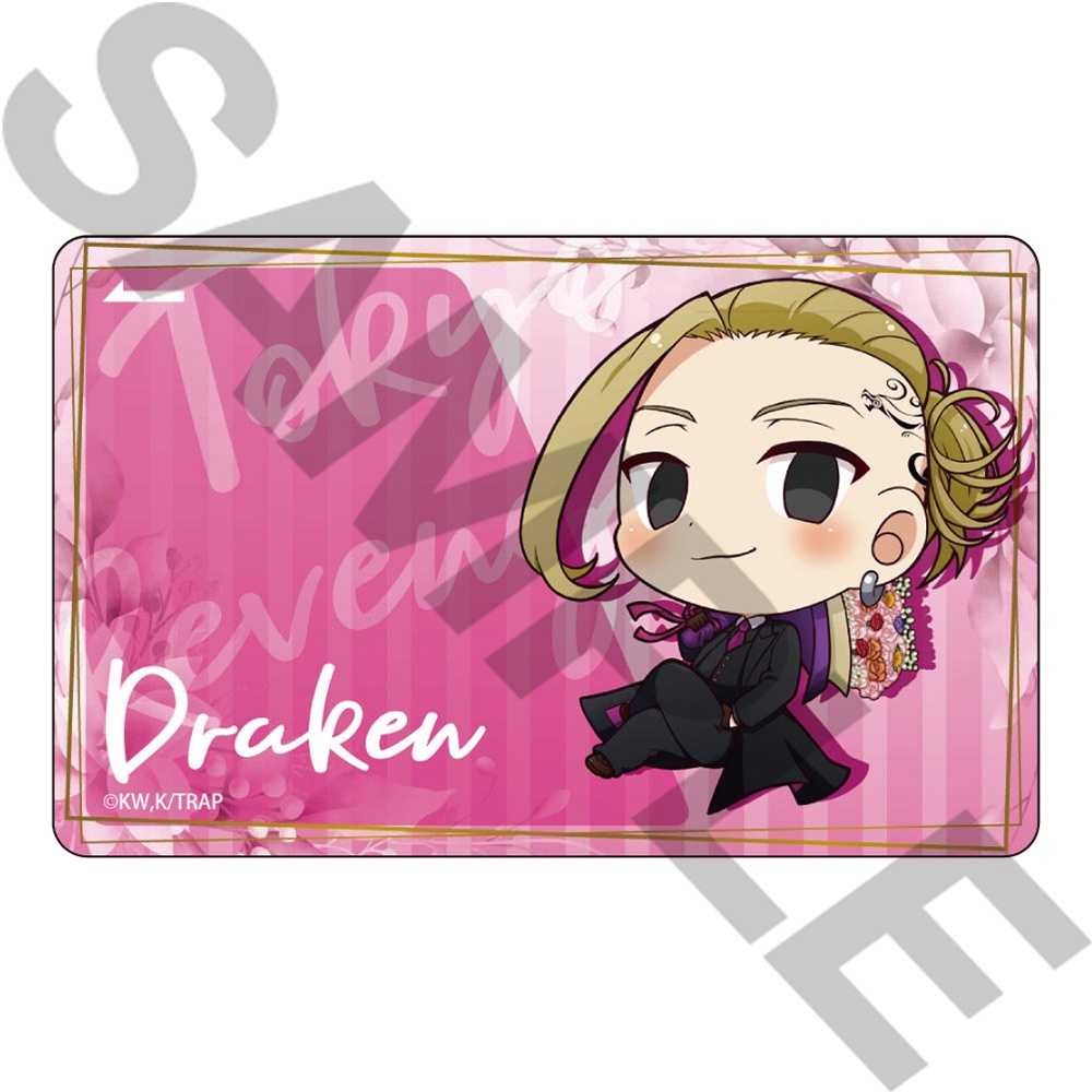 Ảnh card bo góc in hình TOKYO REVENGERS TẶNG HOA ver thẻ bo viền 5*8cm anime chibi