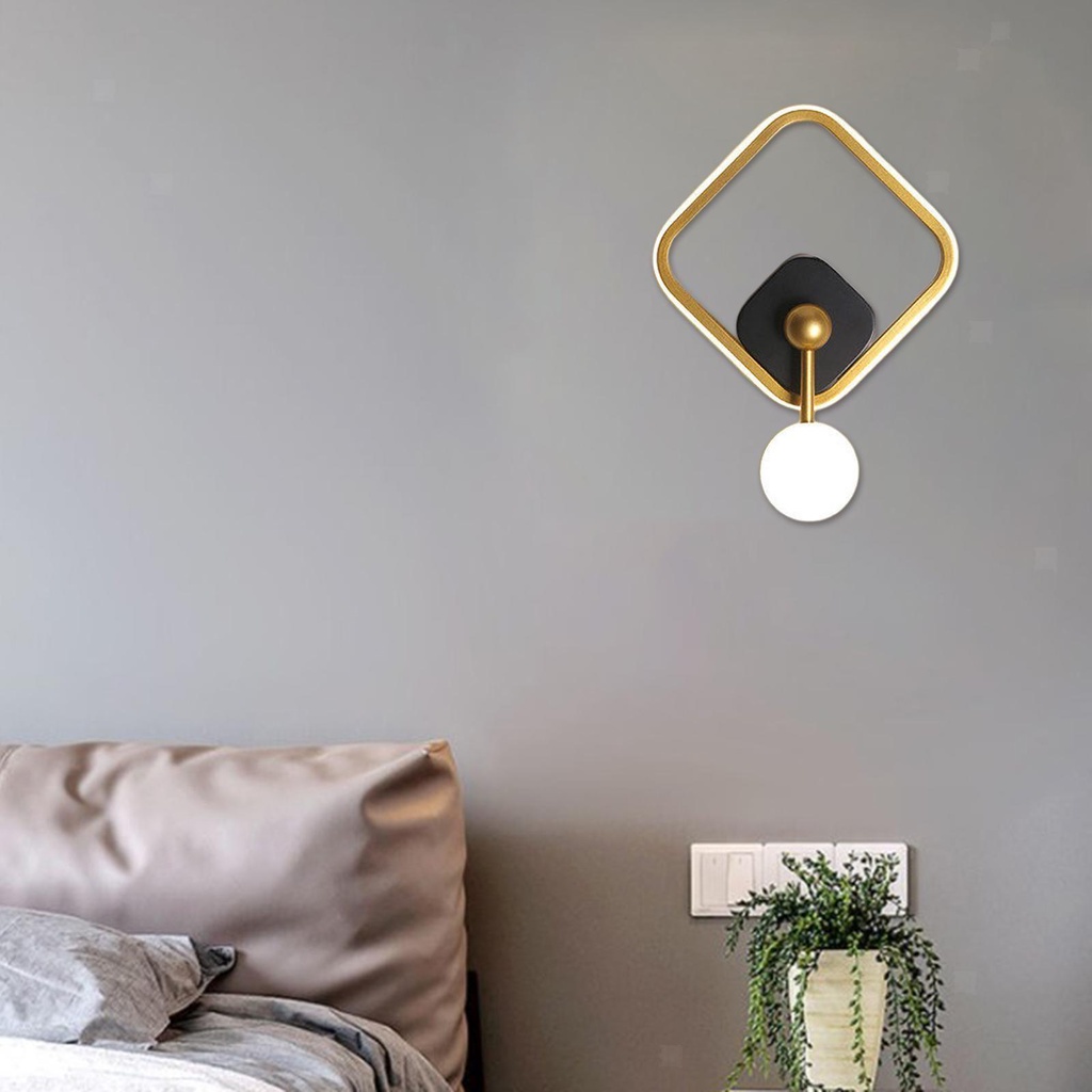 Đèn Gắn Tường Phòng Ngủ / Hành Lang Hình Vuông Thiết Kế Điều Chỉnh Được