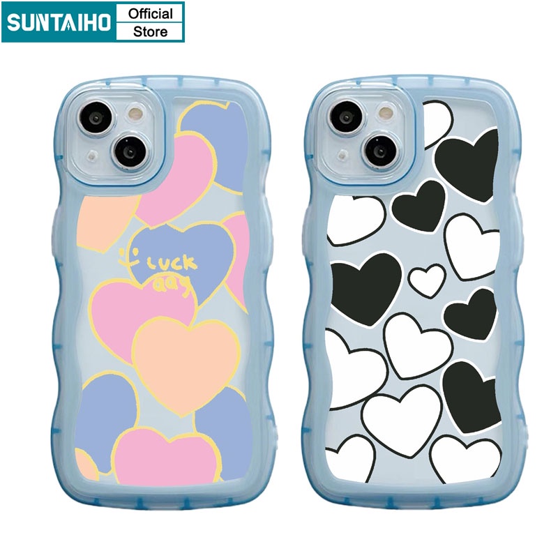 Suntaiho Ốp lưng iphone Ốp Điện Thoại tpu silicon mềm chống sốc thích hợp cho iPhone 11 Pro 13 Pro Max 12 Pro Max XR 7 8 Plus