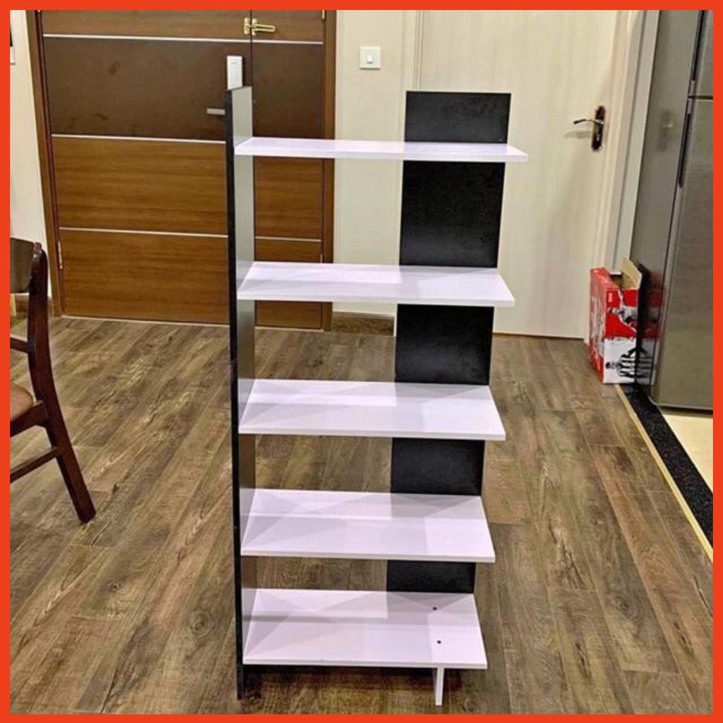 (Giá Tốt Nhất) Kệ Sách Gỗ 5 Tầng Đa Năng Bằng Gỗ Cứng Cực Đẹp | BigBuy360 - bigbuy360.vn