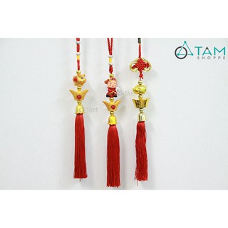 Dây treo Tết thần tài may mắn heo xinh số 33 (30cm)