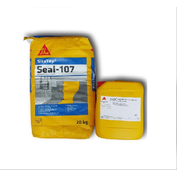 Sika Topseal 107 - chống thấm 2 thành phần Polimer siêu dẻo gốc xi măng