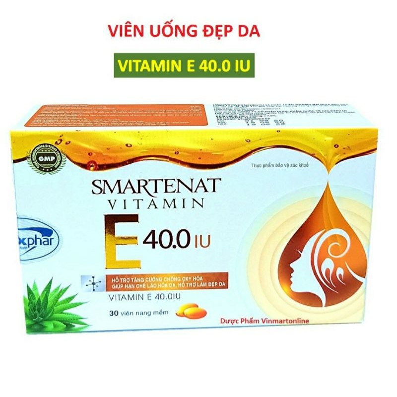 Vitamin E 400ui hộp 30 viên