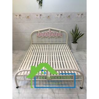 Giường sắt cao cấp 1m4 x 2m