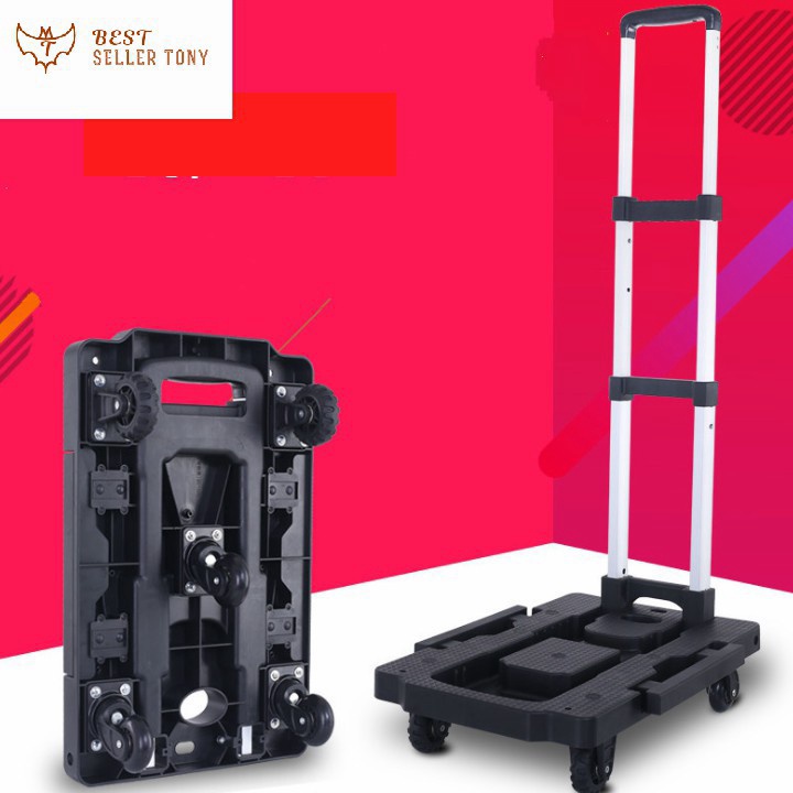 Libishop - Xe Kéo Đẩy Hàng Nhập Khẩu Gấp Gọn 200kg  FREESHIP