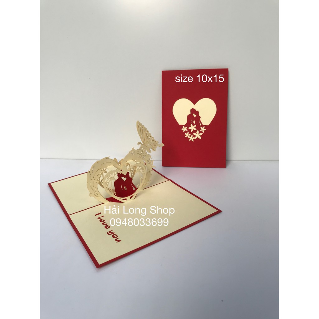 Trái Tim 8 - Love - Thiệp 3D | BigBuy360 - bigbuy360.vn