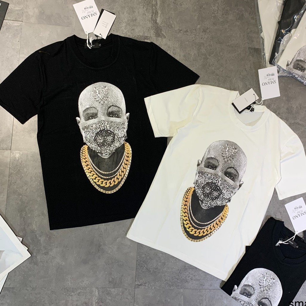 Áo Phông Nam Nữ, Áo Thun Tay Ngắn In Hình 3D Ninja Mặt Nạ Kim Cương Siêu Hot Chất Thun Cotton 4C - AC100 - Azila | BigBuy360 - bigbuy360.vn