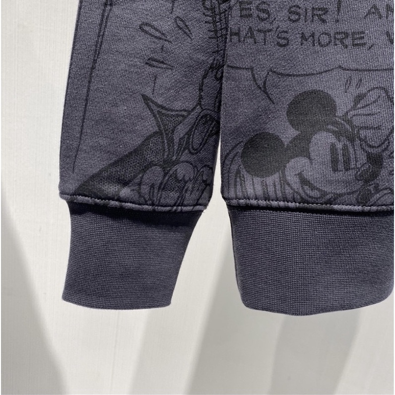 Áo nỉ dày dặn nam giới Thu Đông 2021 Phim hoạt hình mới thời trang cổ tròn dài tay