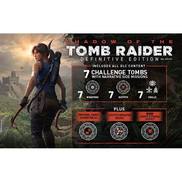 Đĩa game PS4 Tomb raider definitive edition