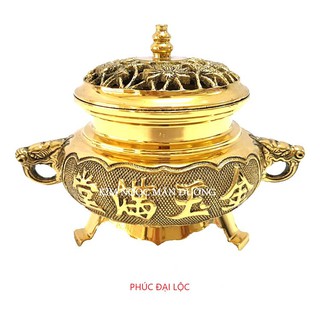 Lư xông trầm Vĩnh Tiến cỡ lớn