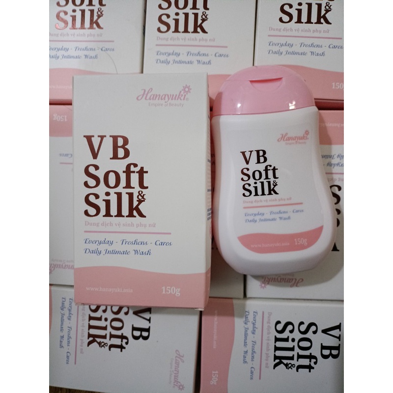 Dung Dịch Vệ Sinh Hana Vb Soft Silk , Dung Dịch Vệ Sinh Hanayuki Hồng