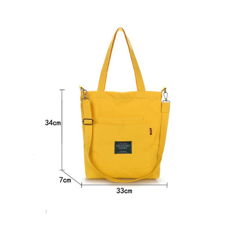 Túi tote vải siêu đẹp Living hot 1642 diệu shop