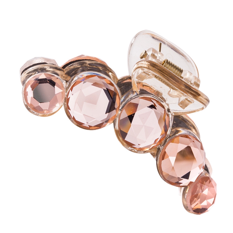 Kẹ̣p tóc càng cua đính hạt pha lê cho nữ