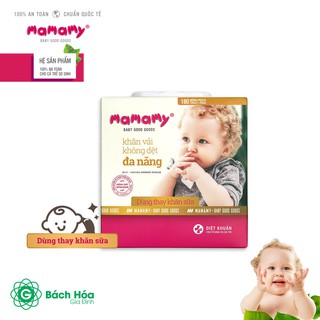 {Không Quà}Khăn Khô Đa Năng Mamamy 180 Tờ