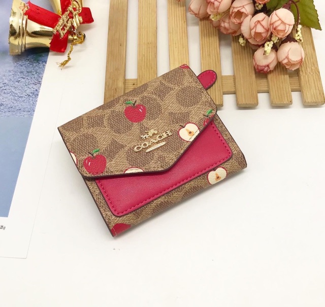 Ví Coach mini bì thư