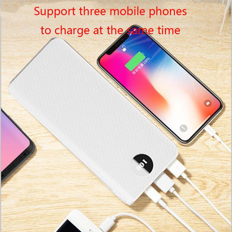 Hộp đựng tự làm pin dự phòng 20000mAh 8x18650 cho điện thoại di động