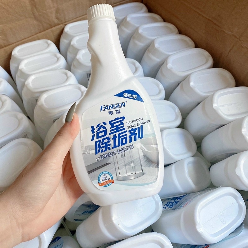 Chai xịt tẩy rửa cặn bám trên đồ inox loại 500ml