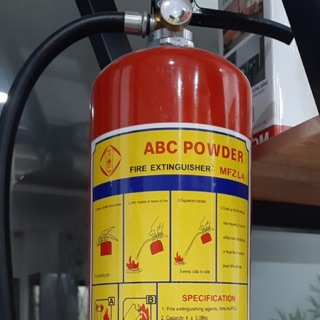 Bình cứu hoả ABC-4kg,  tem bảo hành 12 tháng. hàng mới 100%