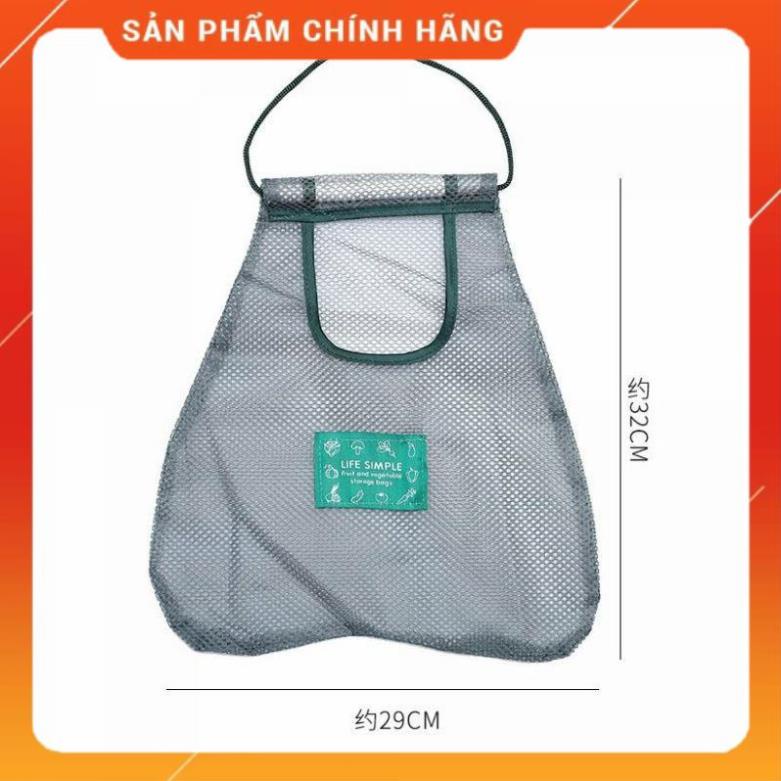 Túi lưới đựng bảo quản hành tỏi, củ quả khô ráo