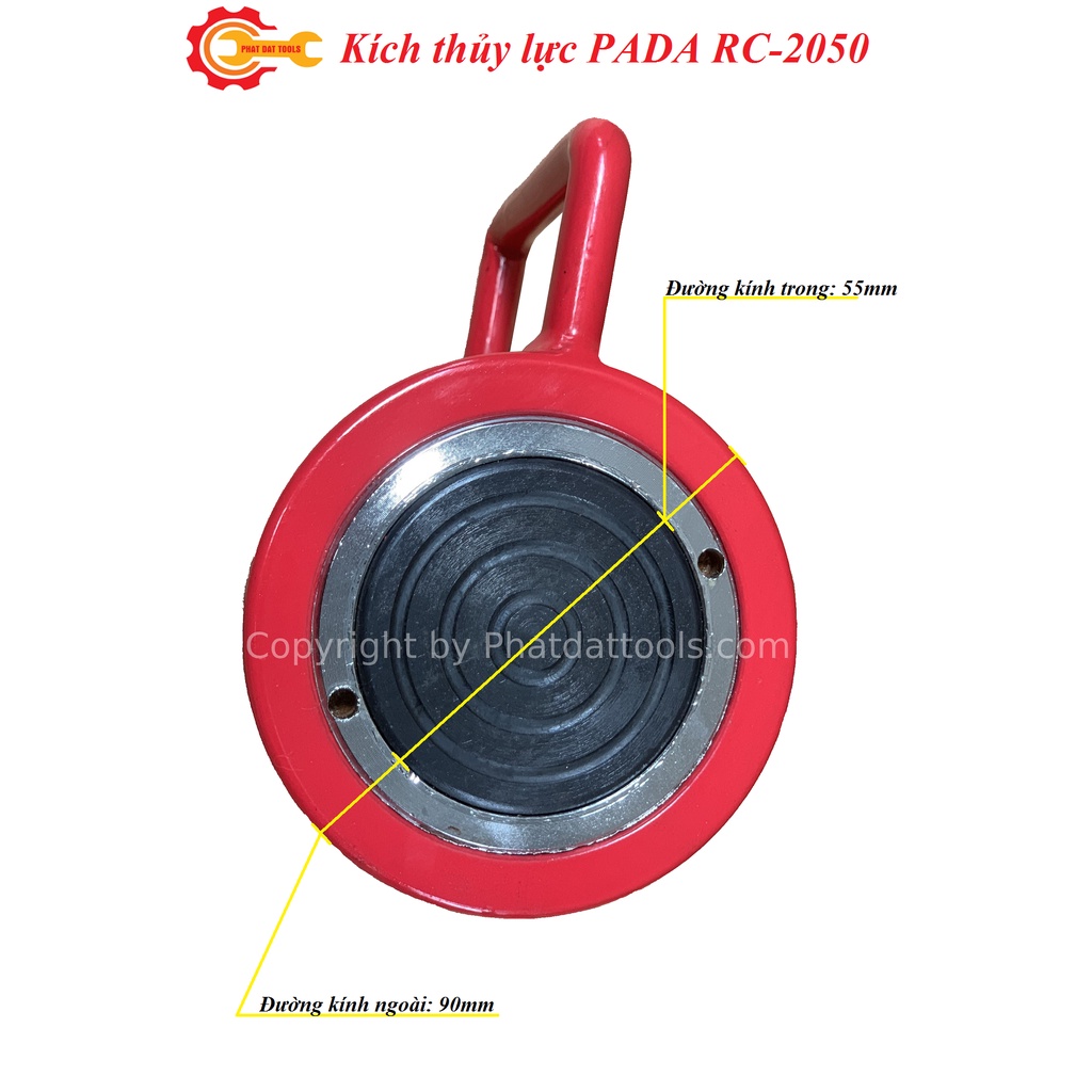 Combo Kích Thủy Lực RSC2050  và Bơm Tay Thủy Lực CP180