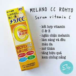 Serum vitamin C melano CC Rohto
