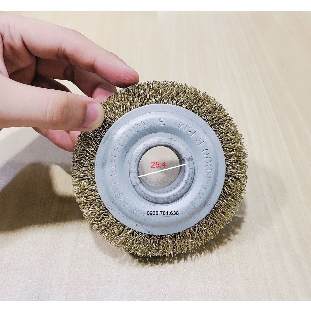 Bánh Cước Thép 100x20x25.4 Nắp 75