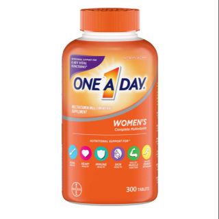 Viên Uống Bổ Sung Vitamin Tổng Hợp dành cho #NỮ One A Day Women Multivitamin 300 Viên Của Mỹ
HSD 06/21