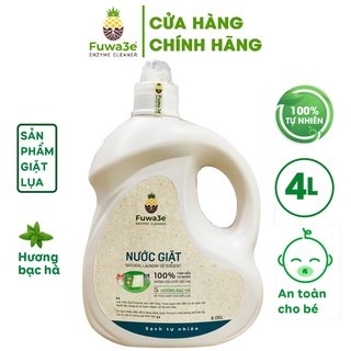 [Mã IC0215 giảm 20K] Nước giặt hữu cơ Fuwa3e  hương bạc hà Cao Cấp chuyên giặt lụa  an toàn cho bé, CUONG FUWA SHOP