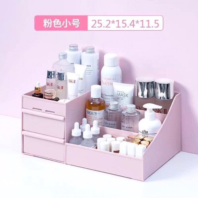 [Thánh sắp xếp] Kệ mỹ phẩm 2 tầng siêu bền