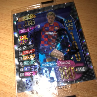 Thẻ poca de jong 2020